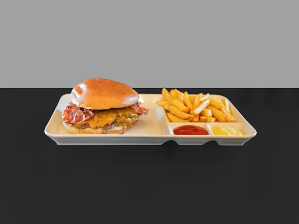 Smash cheeseburger