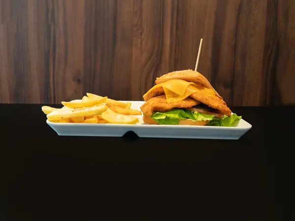 Kentucky chicken burger